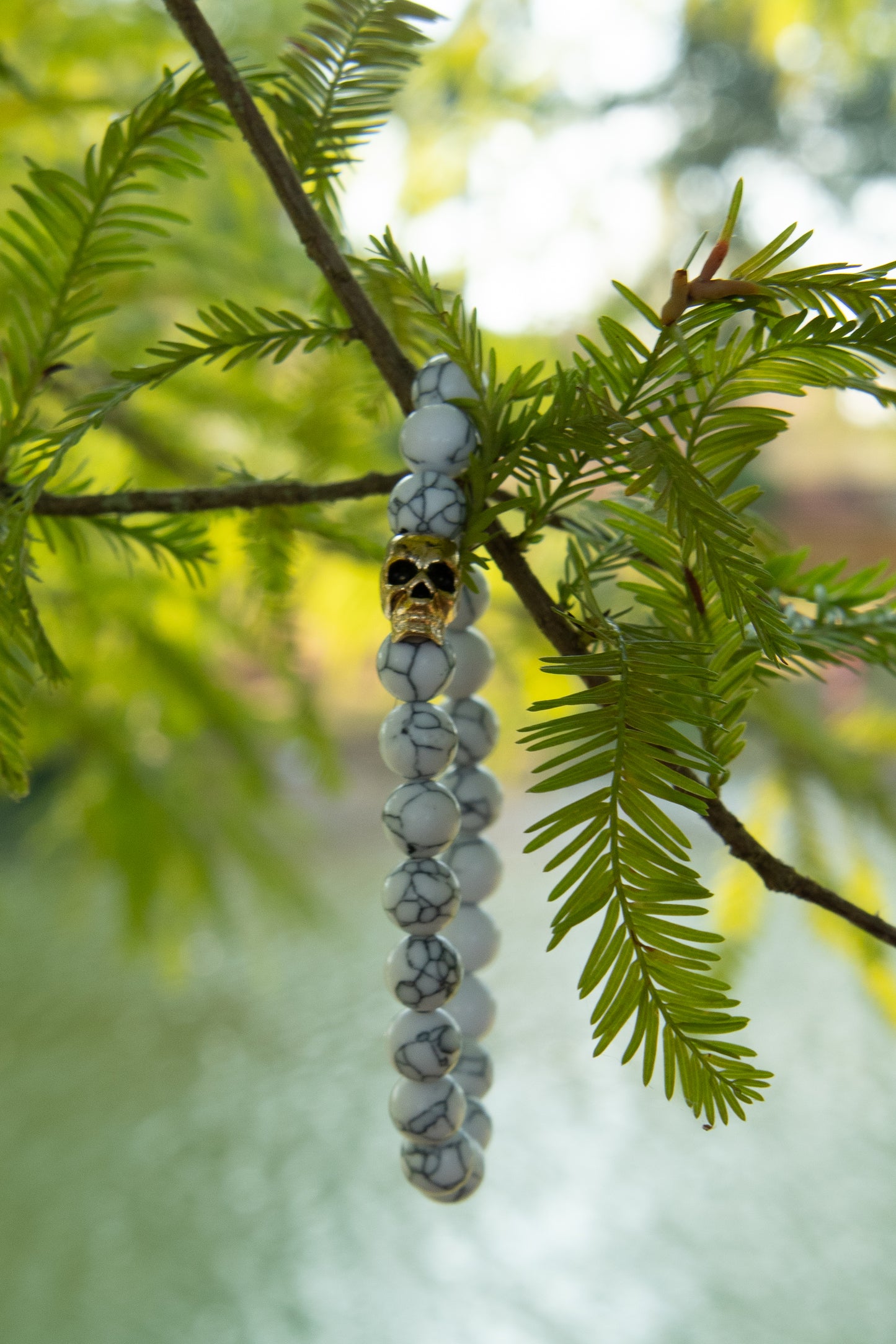 White marble bracelet