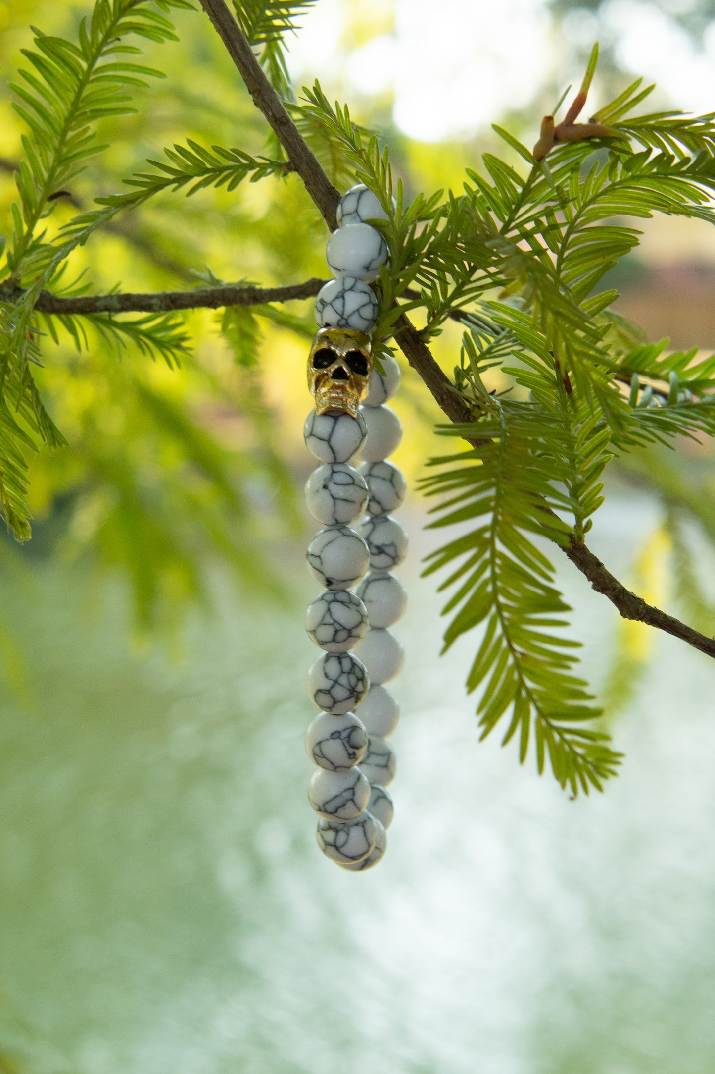 White marble bracelet